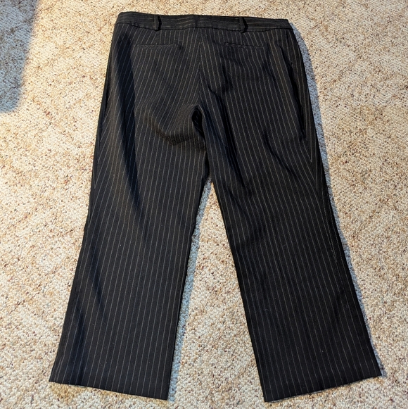 Jessica Pinstriped Dress Pants – Women’s Plus Size 20 – Straight Leg - Picture 4 of 17